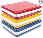 CoiiJoii 3PCS A4-Size Clear Hard Shell Zippered Case, Diaper Bag Organizing by CoiiJoii