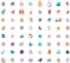 100Pcs Octopus Stickers and Decals Waterproof - Image 4