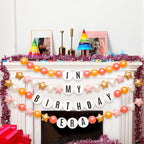 DIY Giant Friendship Bracelet Birthday Banner in My Birthday Era Banner Famous - Image 9