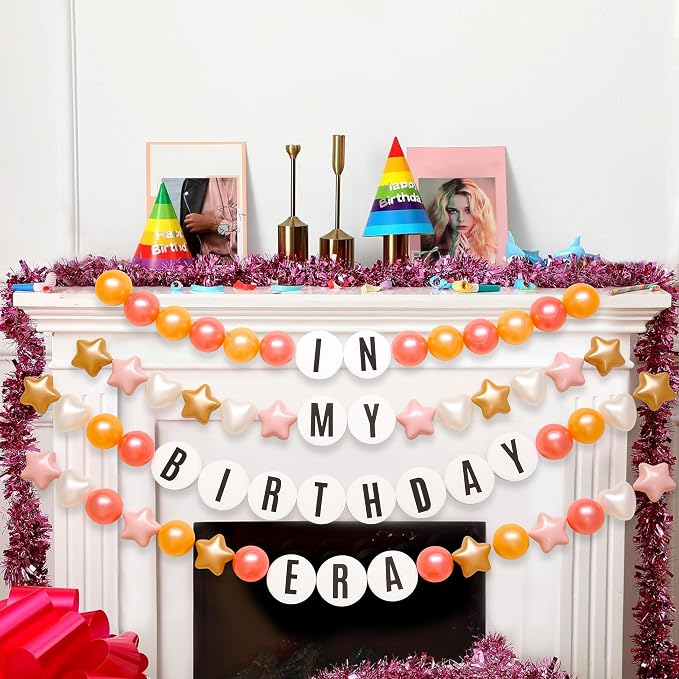 DIY Giant Friendship Bracelet Birthday Banner in My Birthday Era Banner Famous - Image 9