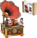 3D Puzzles for Adults Vintage Gramophone Music Box by Lilcubics