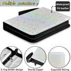 Sparkly Trading Card Binder 9-Pocket Zippered - Image 3