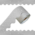 70Ft Shine Bulletin Board Borders，Scalloped Poster Boards Decorations Trim by Unknown