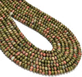 ICAI 4x6mm Natural Rondelle Beads – Loose Gemstone Spacers by CAI+YI+MING
