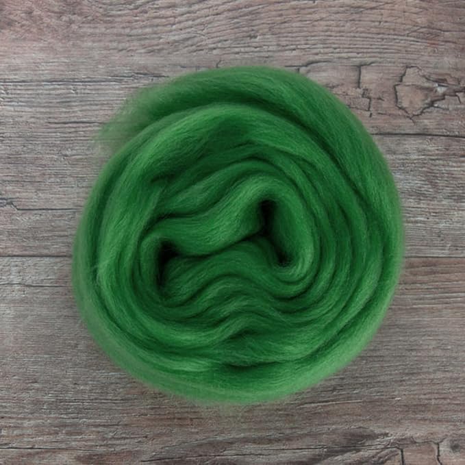 Revolution Fibers Dyed Corriedale Wool | 8 Ounces of Premium Combed Wool Top | - Image 3