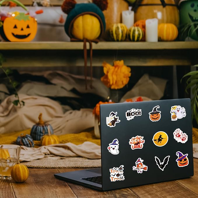 Non-Repeating Halloween Stickers, Halloween Party Favors, Vinyl Waterproof - Image 4