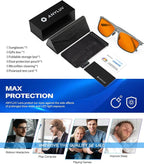 ANYLUV Blue Light Glasses Men, Relieve Eyestrain and Eye Protection, Al-Mg - Image 7