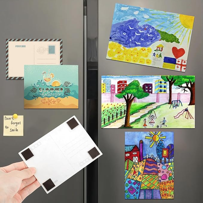 Adhesive Magnets Each 3/4" x 3/4", Office Essentials Supplies to Make Things - Image 4