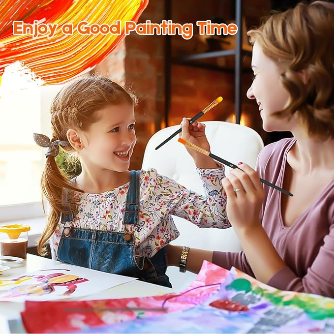 Soucolor Face Paint Brushes - Image 4