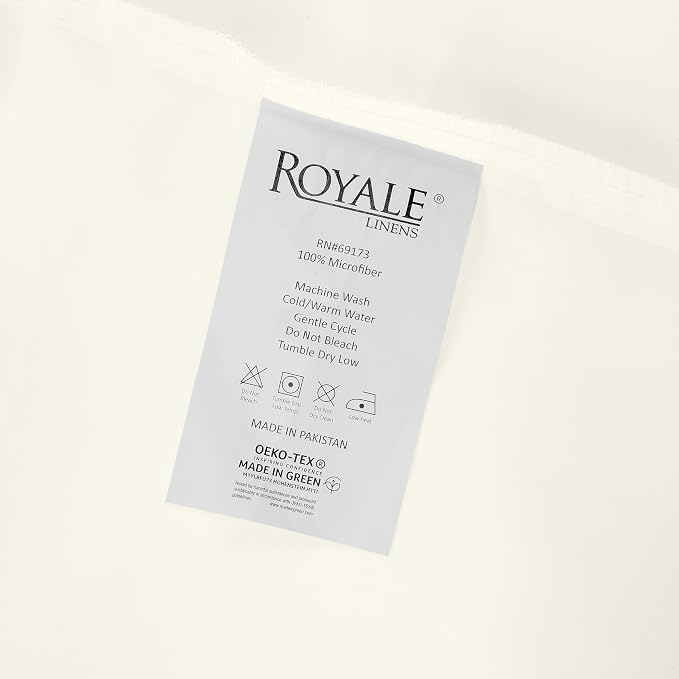 Royale Linens Fitted Sheet Twin - Image 9