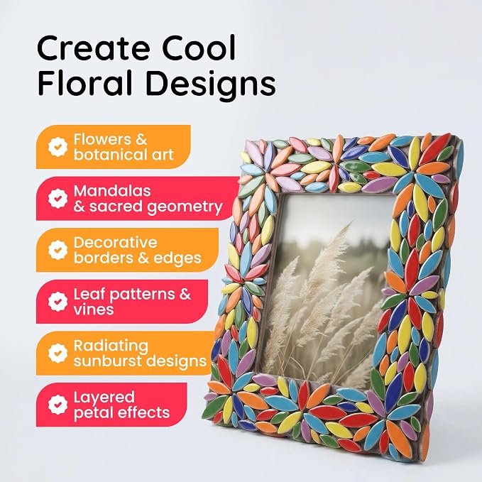 VerzTile Mosaic Tiles for Crafts - Image 3