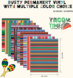 Tintnut Mexico Pattern Permanent Vinyl Cinco De Mayo Adhesive Vinyl | Easycut & - Image 2