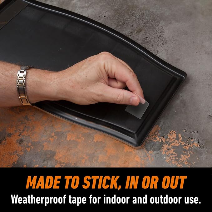 Gorilla Tough & Clear Double Sided Tape Squares, 24 1" Pre-Cut Mounting Squares - Image 6