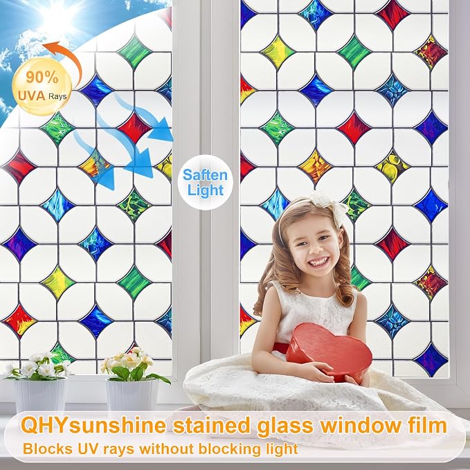 Stained Glass Window Film - Image 3
