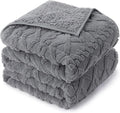 Weighted Blanket Queen Size 17lbs, Ultra-Warm Thick Sherpa Weighted Blankets by Home