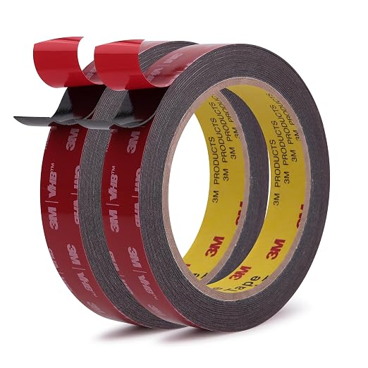 3M Double Sided Tape, Heavy Duty, 3/4” x 18Ft, 2 Pack | Very High Bonding by AdhesiveTapeAppliedtoLife