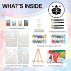4 Pack Framed Paint by Numbers Kit - Image 5