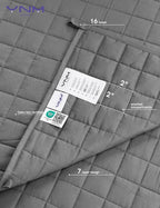 YnM Cotton King Size Weighted Blanket - Image 3