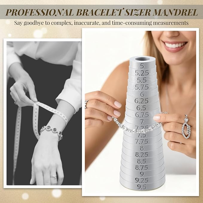 HappyAlley Professional Bracelet Sizer Mandrel - Image 6