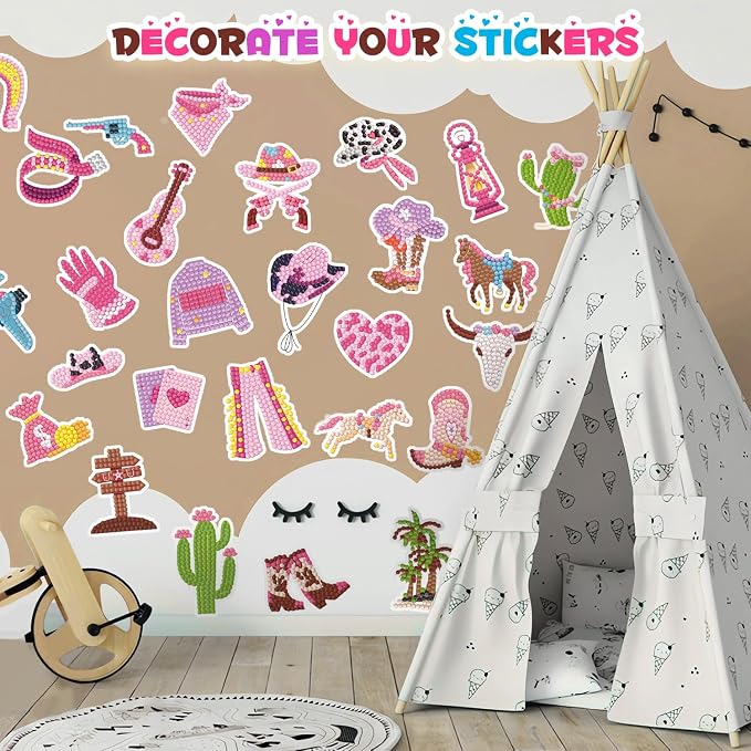 Labeol Diamond Art Kits for Kids Boys and Girls Ages 6-8-10-12 Easy to DIY - Image 5