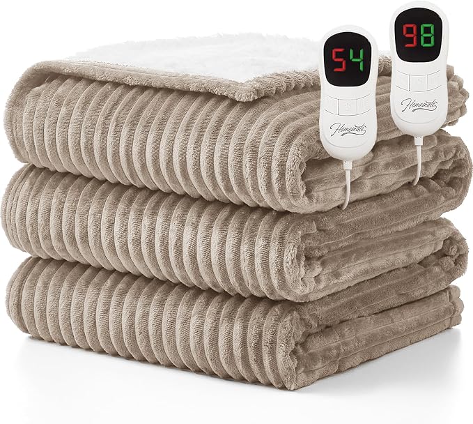 Homemate Electric Heated Blanket King Size by Homemate