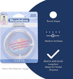 Beadalon German Style Wrapping Wire, 22 Gauge, 10 m / 32.8 ft - Image 2