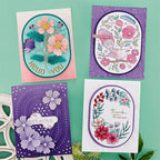 Oval Border Die Cuts for Card Making, Metal Cutting Dies Embossing Paper Dies - Image 3