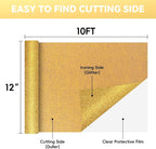 Aoder Gold Glitter HTV Vinyl - Image 3
