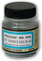 Jacquard Procion MX Tie Dye Powder Robin’s Egg Blue, 2/3 Ounce Jar by Jacquard