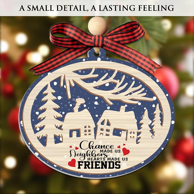 God Say You are Christian Christmas Ornament 2025, God Says I am 2D Flat - Image 3