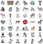 BulbaCraft Zebra Stickers for Water Bottle and Laptop - Image 3