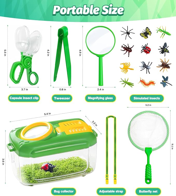Bug Catcher for Kids, Outdoor Explorer Kit for Kids Age 3 4 5 6 7 8 - Image 7
