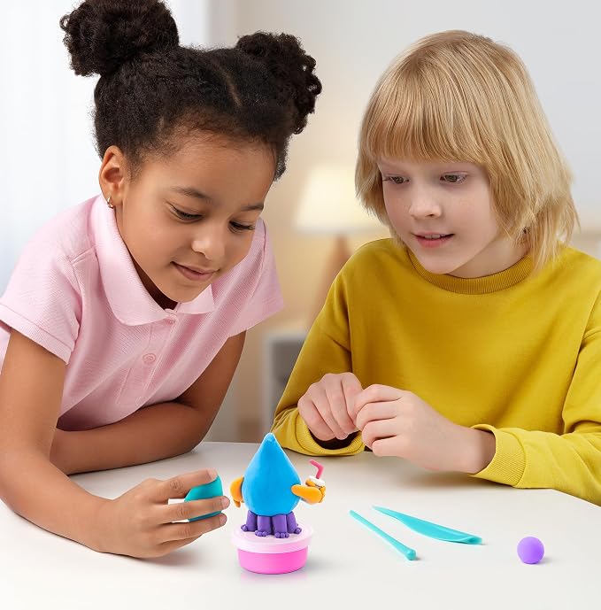 HEY CLAY - Beasts Set-Colourful Modeling Kids-Air Dry Clay Kit 15 cans and - Image 6