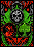 100ct Textured Matte TCG/MTG Card Art Sleeves by RealmGuard
