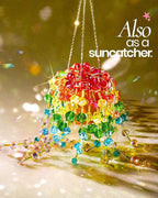 Beaded Plant Kit, Real Crystal Suncatcher Craft Kit - Image 5
