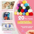 Aeelike Learn to Crochet Kits for Beginner, Crochet Starter Kit - Image 3