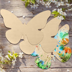 Anglechic 12 Pack 12 Inch Wooden Butterflies - Image 6