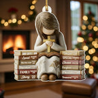 Christmas in July Decorations, God Says I Am Christian Christmas Ornament 2026 by KATINAT