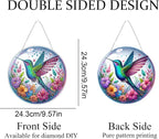 JJFox Diamond Art Hanging Kit for Adult, Special Shaped Rhinestone, DIY Acrylic - Image 9