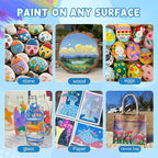 60 Colors Acrylic Paint Markers - Image 8