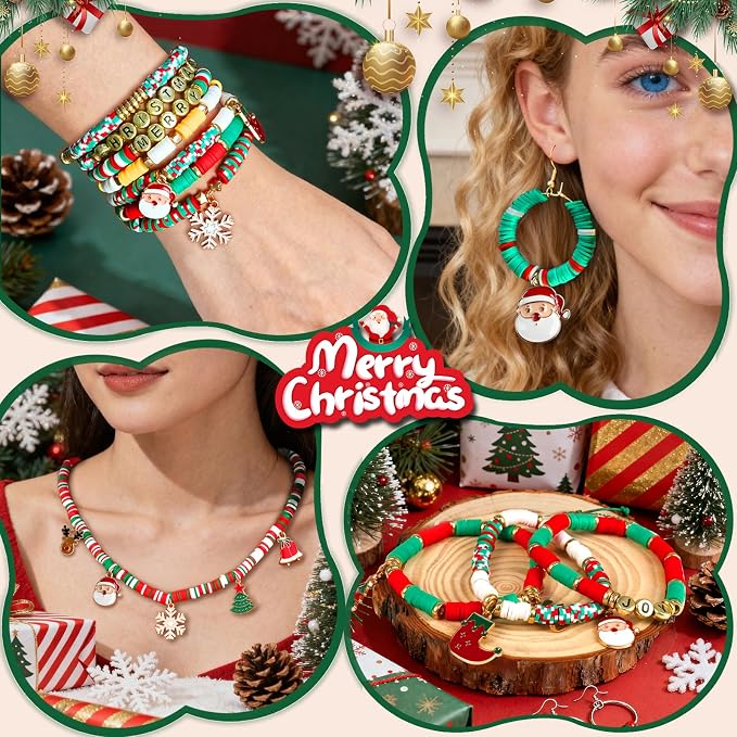 Redtwo Christmas Beads for Bracelets, Gifts for Teen Girls Age 6-12 - Image 2