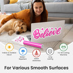 Likcut Glossy Pink Permanent Vinyl - Image 3