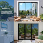 rabbitgoo One Way Privacy Window Film Window Tint - Image 10