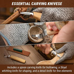 BeaverCraft S13 Wood Carving Tools Set - Image 4