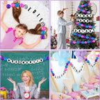 Simgoing Classroom Decor DIY Giant Friendship Bracelet Garland Teacher Table - Image 3