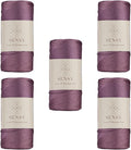 5 Skeins of Sensy Premium 2mm 251 Yards Polyester Rope 100% Polypropylene Cord by SSENSY
