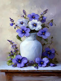 GXGLLPZBY Painting by Numbers for Adults Beginner, Flower Adult Paint by Number by GXGLLPZBYZBYHW