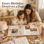 DIY Scrapbook Album 10x10 Inch 40 Pages, Hardcover Kraft Paper | Photo Book - Image 5
