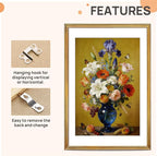 upsimples Vintage 24x36 Poster Frame, Antique Gold Frames Display 20x30 - Image 5