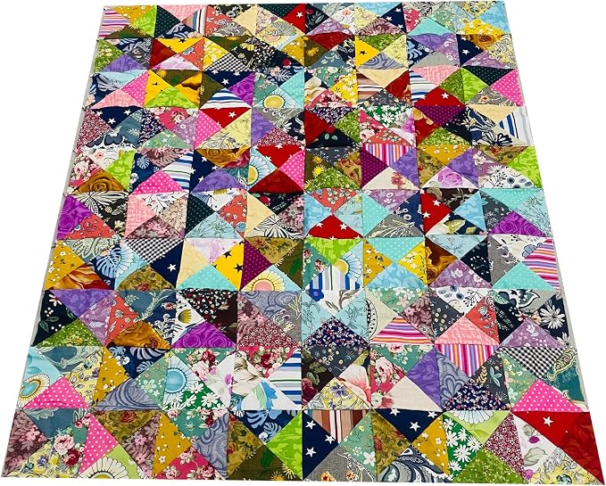HANPATQUI 50PCS 5 x 5 inch Floral 100% Cotton Fat Quarters Fabric - Image 5